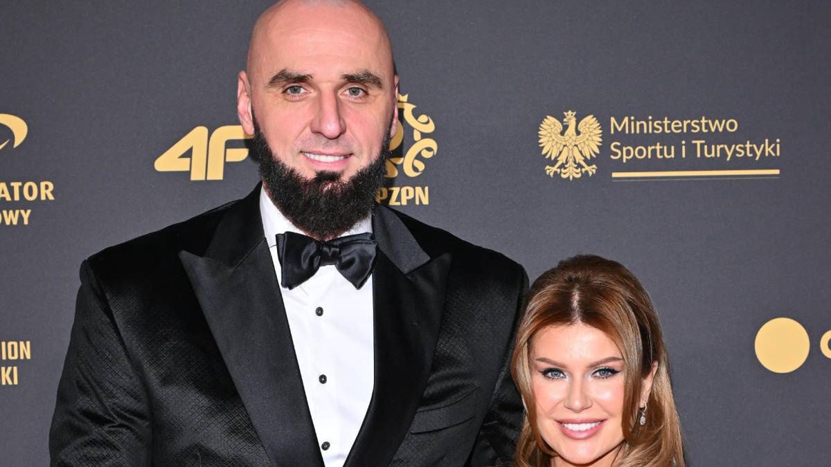 Marcin Gortat z żoną Żanetą 