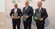 Uroczyste podpisanie listu intencyjnego ZUS, KRUS i ZOSP RP