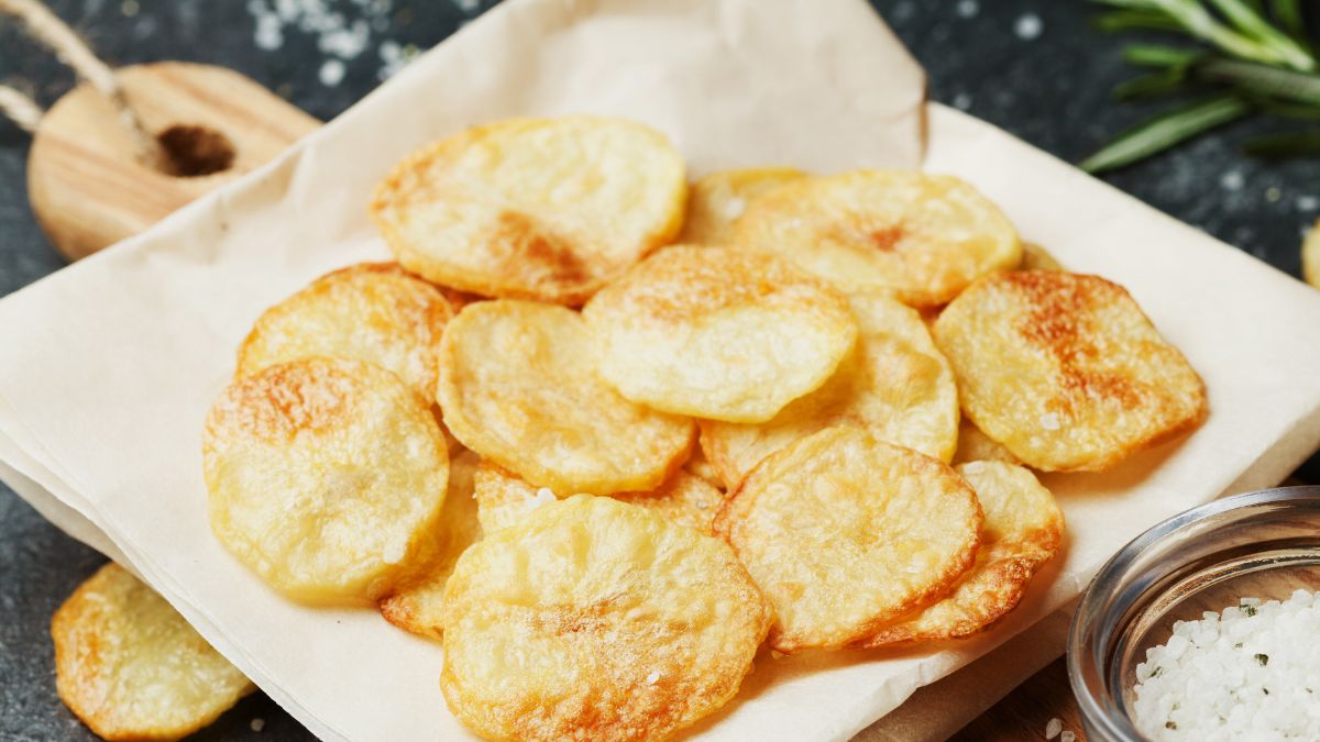 Domowe chipsy - Pyszności