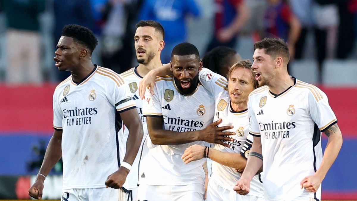Na zdjęciu drużyna Realu Madryt