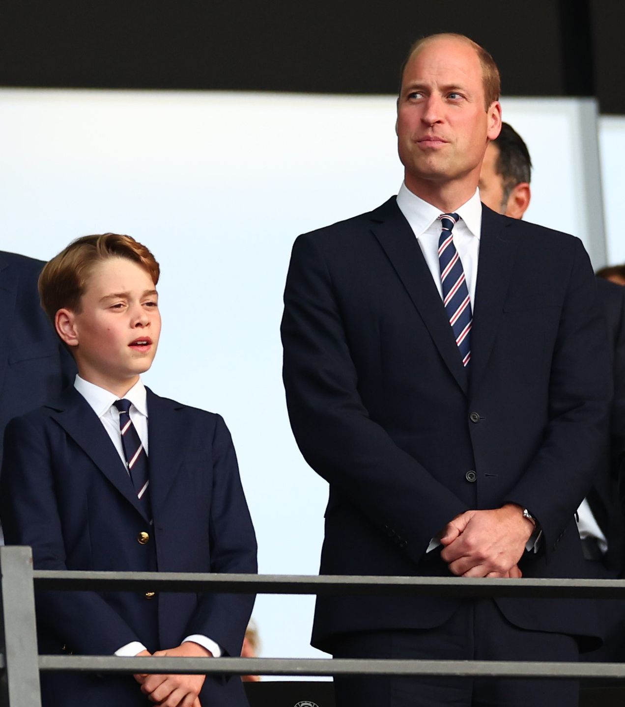 Książę William i książę George kibicują Anglikom w finale Euro 2024