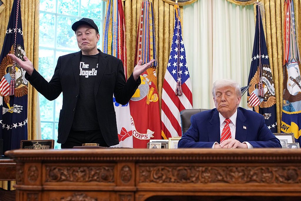 Musk zapowiada nową partii. Trump reaguje