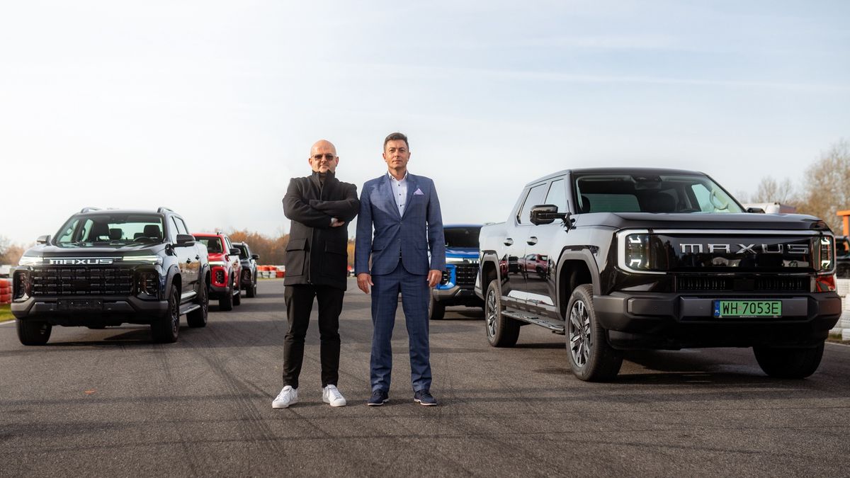 Z lewej: Yaroslav Gural, dyrektor marki Maxus w regionie CEE