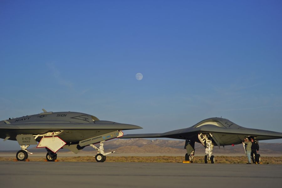 Drugi bezzałogowiec X-47B oblatany 4