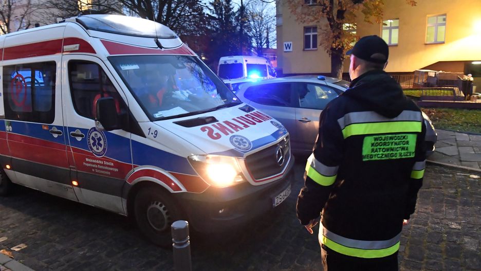 Szczecin. Pożar szpitala. Jedna osoba nie żyje