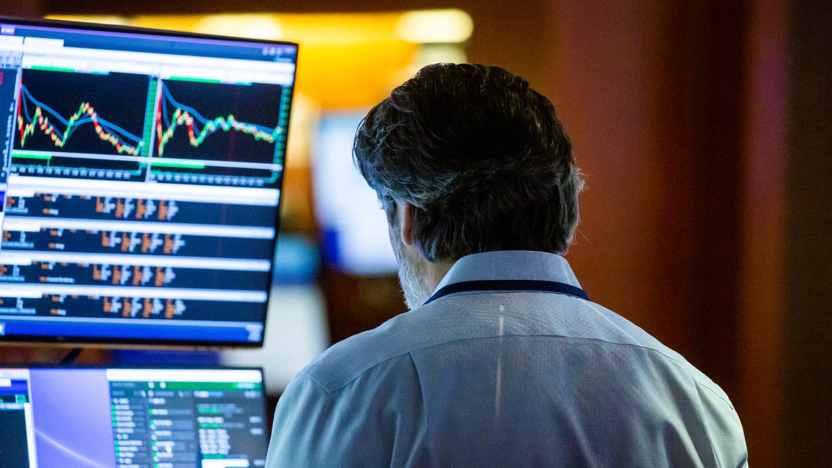 Fear Of Unknown Leaves Traders Facing Bouts Of Volatility
A trader works on the floor of the New York Stock Exchange (NYSE) in New York, U.S., on Tuesday, March 15, 2022. U.S. stock futures erased early declines as oil prices fell further, with investors remaining focused on developments around the war in Ukraine ahead of the Federal Reserve's policy meeting. Photographer: Michael Nagle/Bloomberg via Getty Images
Bloomberg
u.s.a., best photos, best photo, americas, us, north american, business news, nyse, stocks, securities, united states of america, u.s. stock market, markets, american
