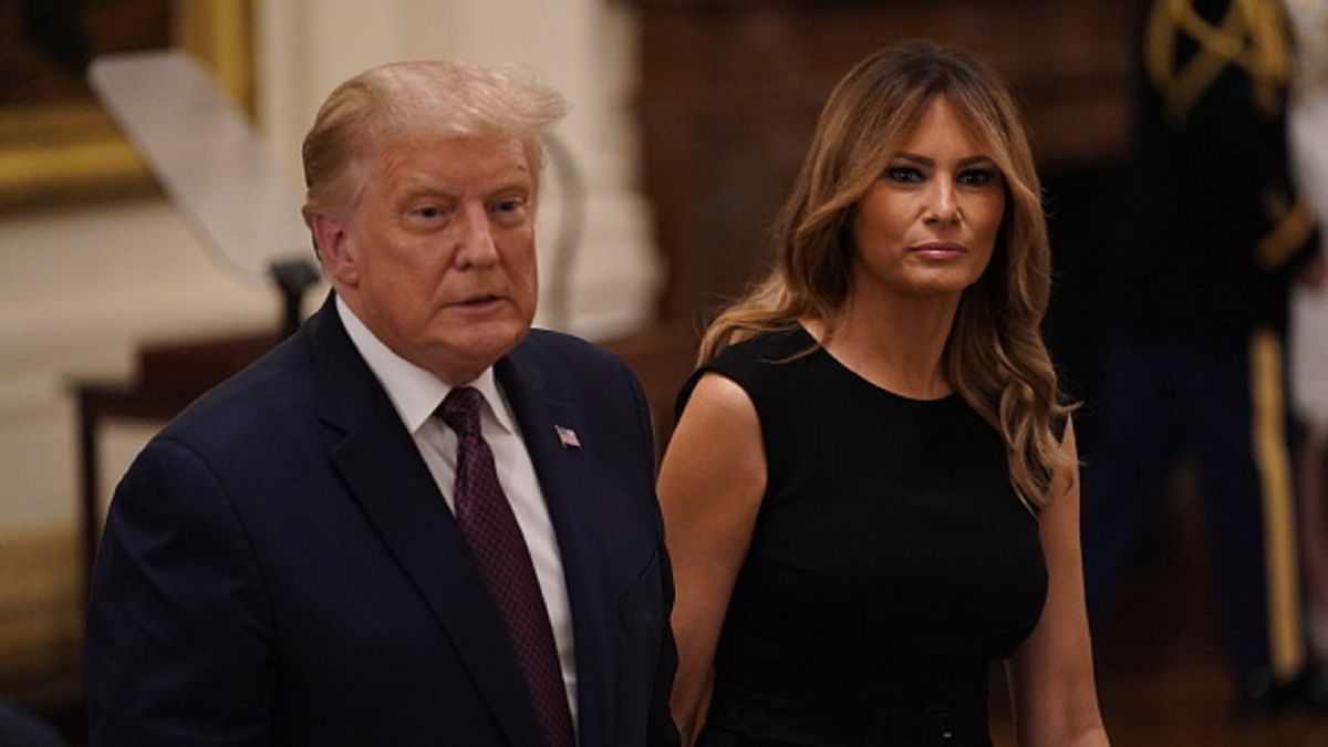 Donald i Melania Trump.