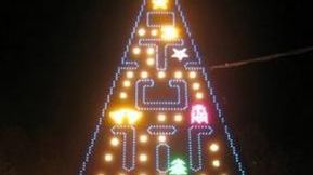 Najlepsza choinka na świecie: Pac-Man i duszki 1