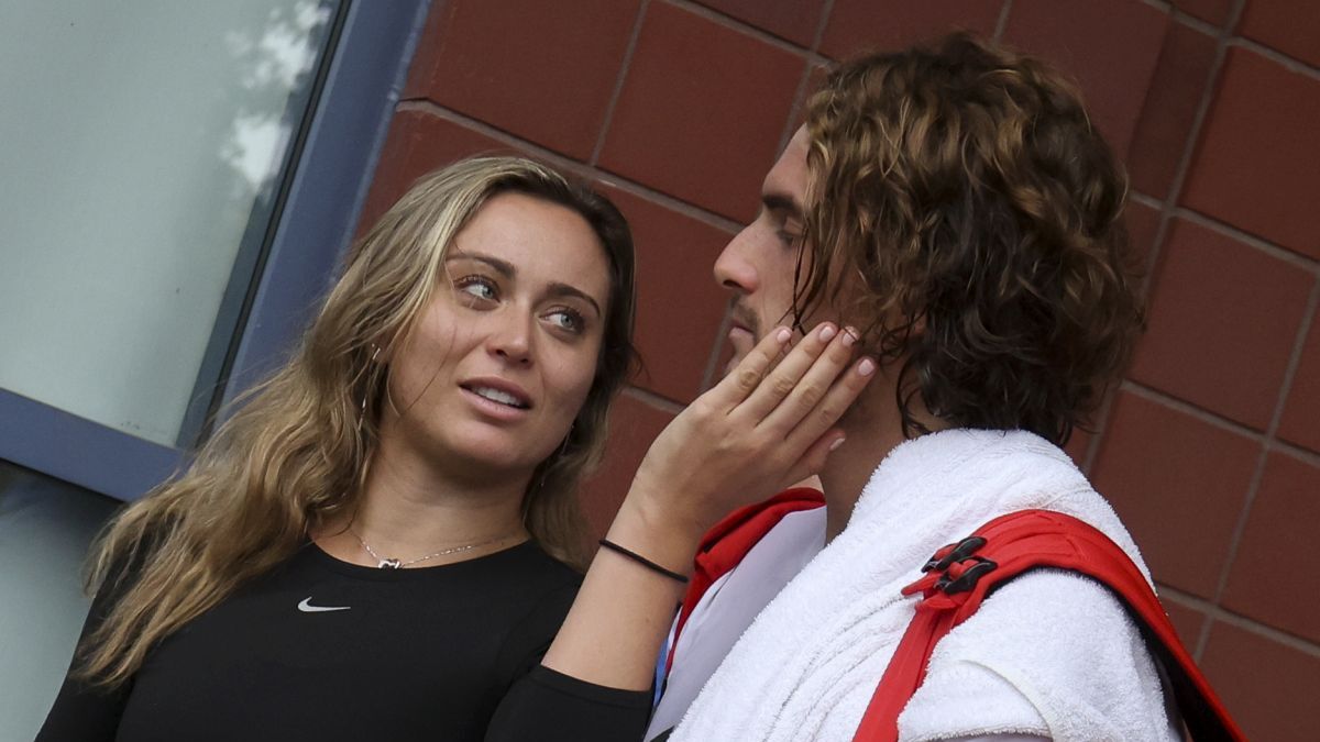 Na zdjęciu: Stefanos Tsitsipas i Paula Badosa