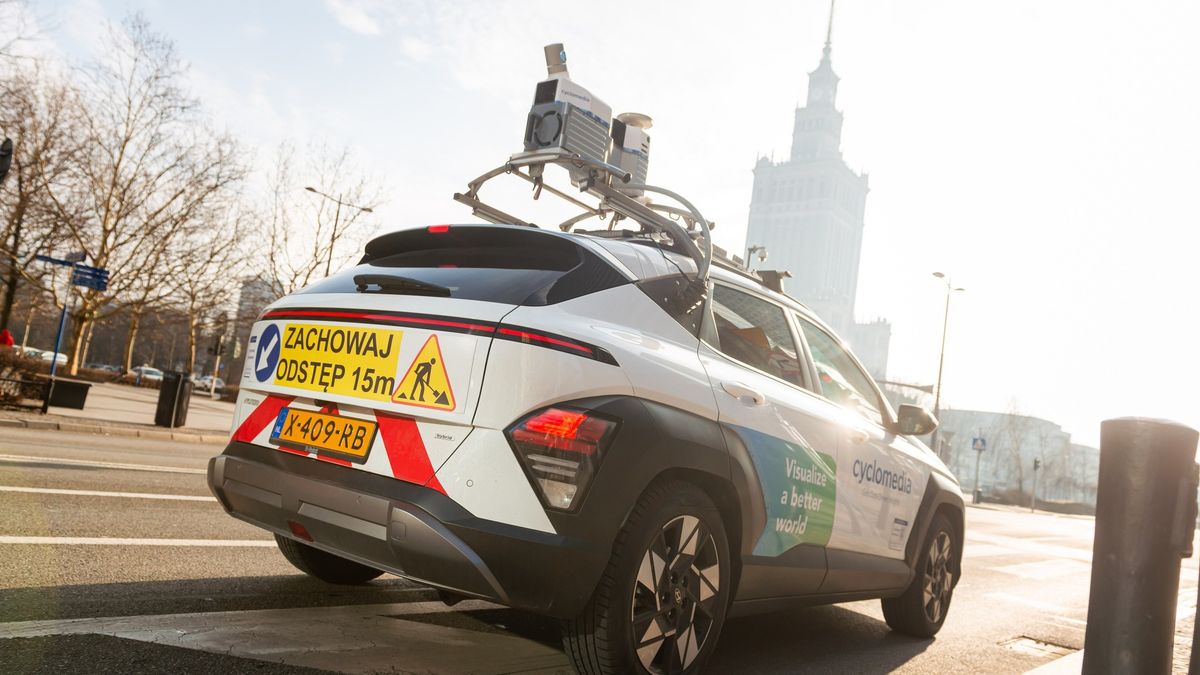 Warszawa tworzy ortofotomapę - trójwymiarowy model dróg