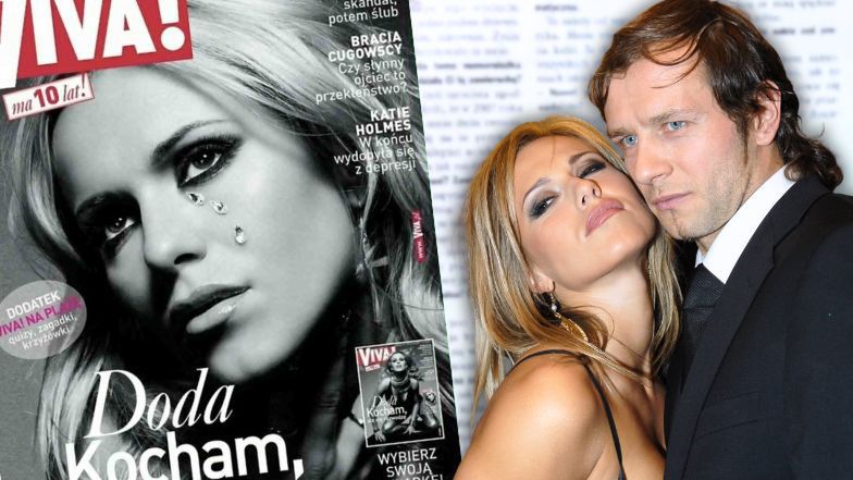 Tak Doda mówiła o rozstaniu z Radosławem Majdanem 