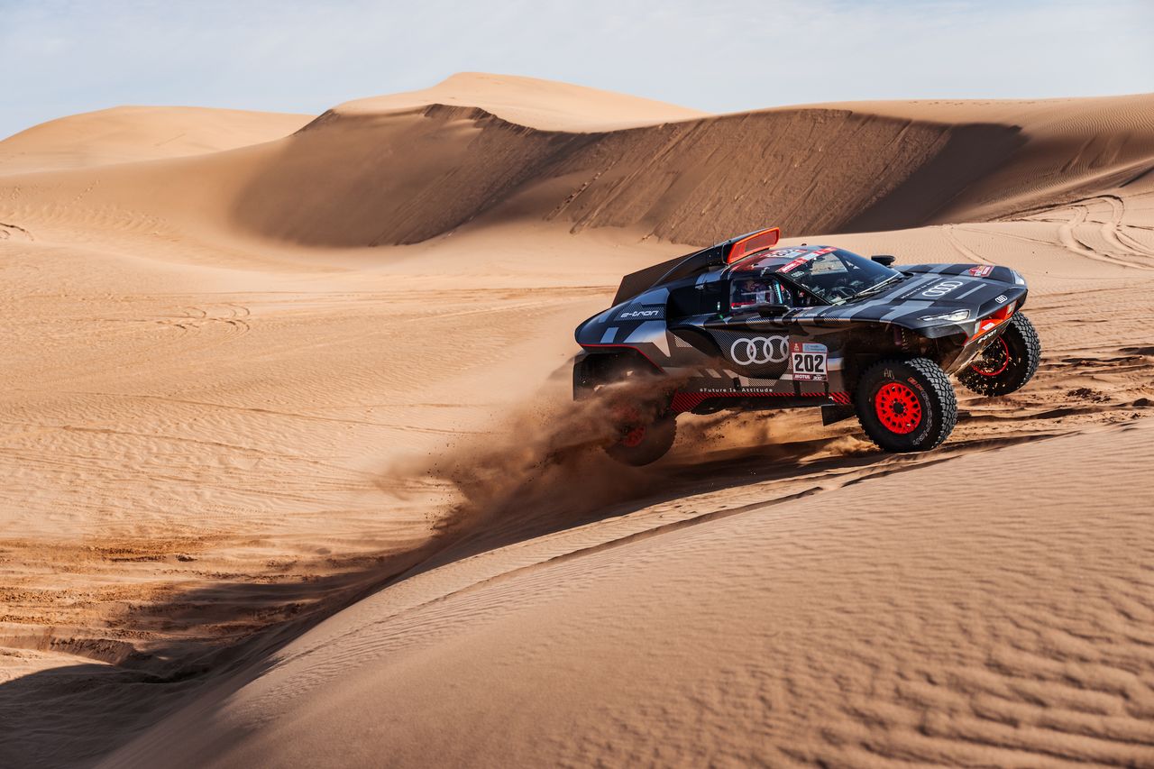 Audi RS Q e-tron, czyli na Dakar na prądzie, ale nie do końca