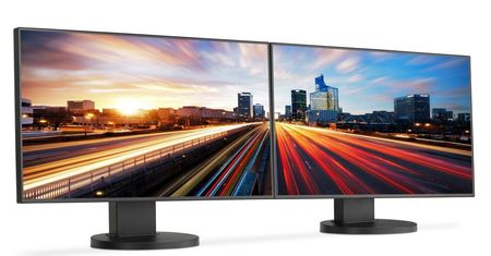Ergonomiczne monitory NEC MultiSync ze smukłymi ramkami