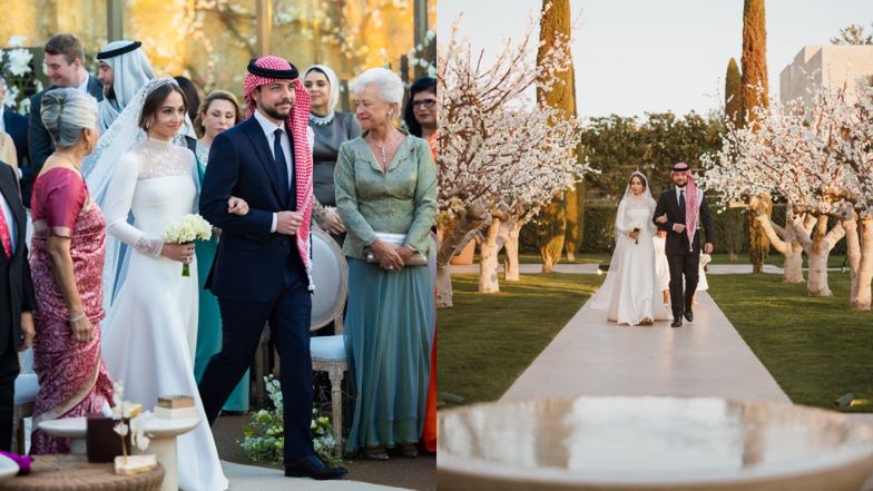 Księżniczka Jordanii Iman stanęła na ślubnym kobiercu