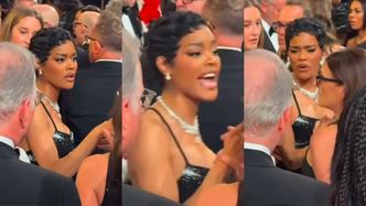 Teyana Taylor odpaliła się za kulisami Oscarów. Wykrzykiwała do ochroniarza: "Wyskakujesz Z ŁAPAMI do kobiety" (WIDEO)