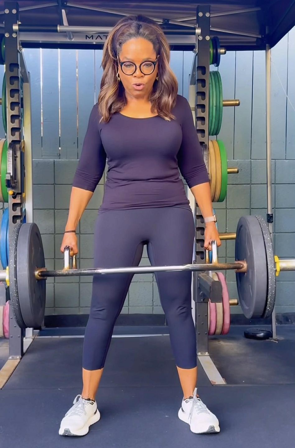 Oprah Winfrey świętuje 72. urodziny, podnosząc ciężary