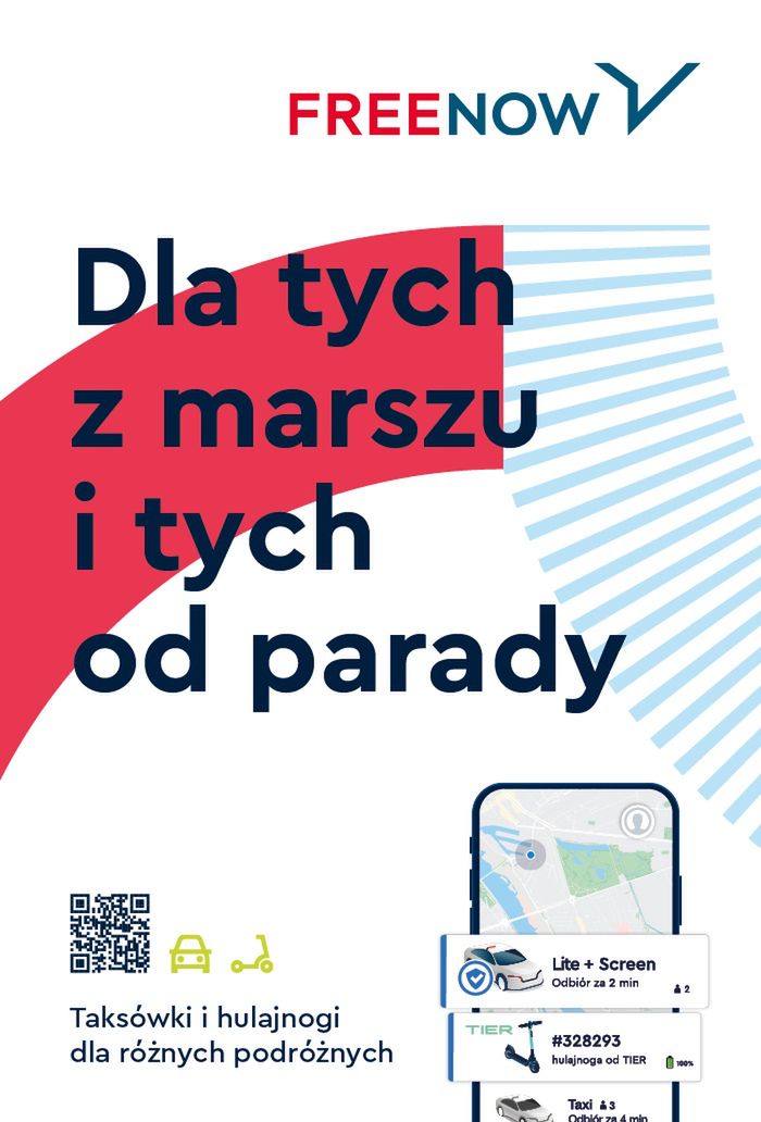 Plakaty reklamujące inkluzywność i równość od Free Now
