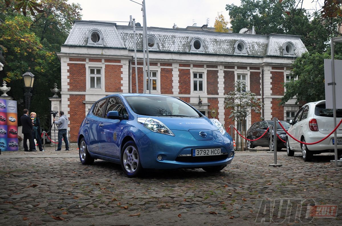 Elektryczny Nissan Leaf