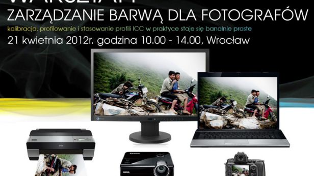 Wejściówkę na warsztaty z zarządzania barwą wygrała... 1