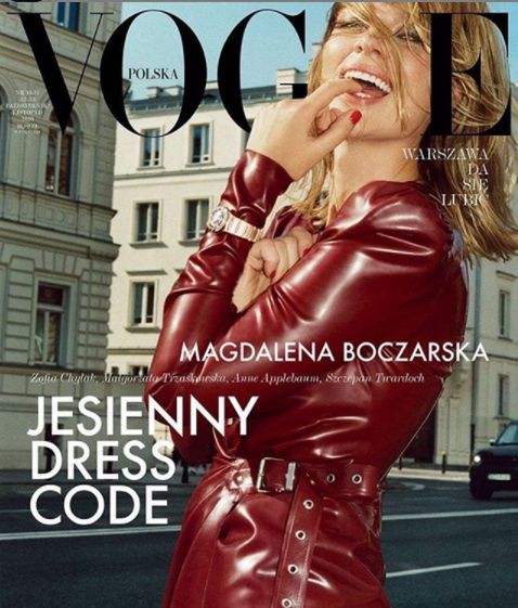 Magdalena Boczarska została nową gwiazdą okładki Vogue Polska