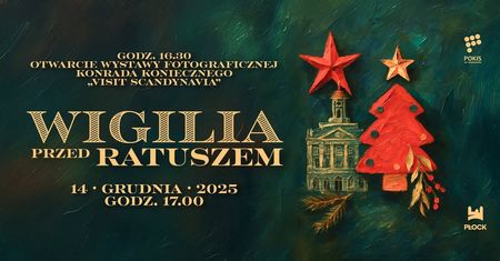 Wigilia przed Ratuszem w Płocku! Świąteczne spotkanie mieszkańców już 14 grudnia