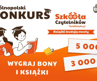 "Szkoła Czytelników" - TaniaKsiazka.pl konkursowo inspiruje do czytania