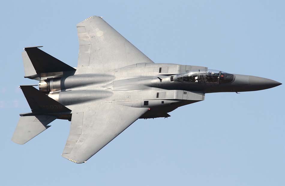 F-15K. Takimi myśliwcami dysponuje Korea Południowa