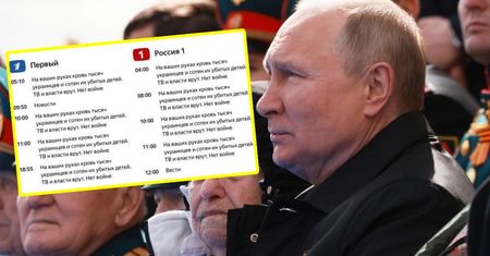 Włączyli rano telewizory. Nie tego się spodziewali Rosjanie w Dzień Zwycięstwa