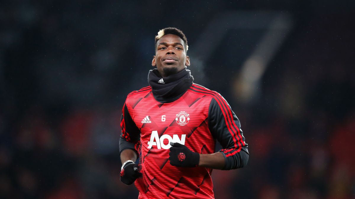 Manchester United's Paul Pogba before the Premier League match at Old Trafford, Manchester. (Photo by Martin Rickett/PA Images via Getty Images)