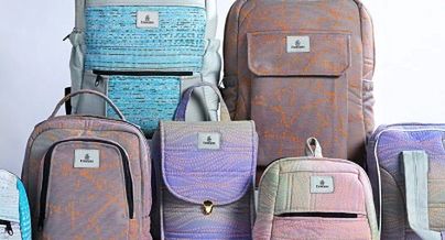 Plecaki wykonane z części wnętrz samolotów trafią do dzieci