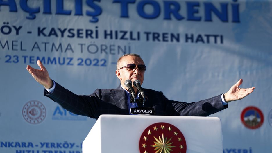 Prezydent Turcji Recep Tayyip Erdoğan