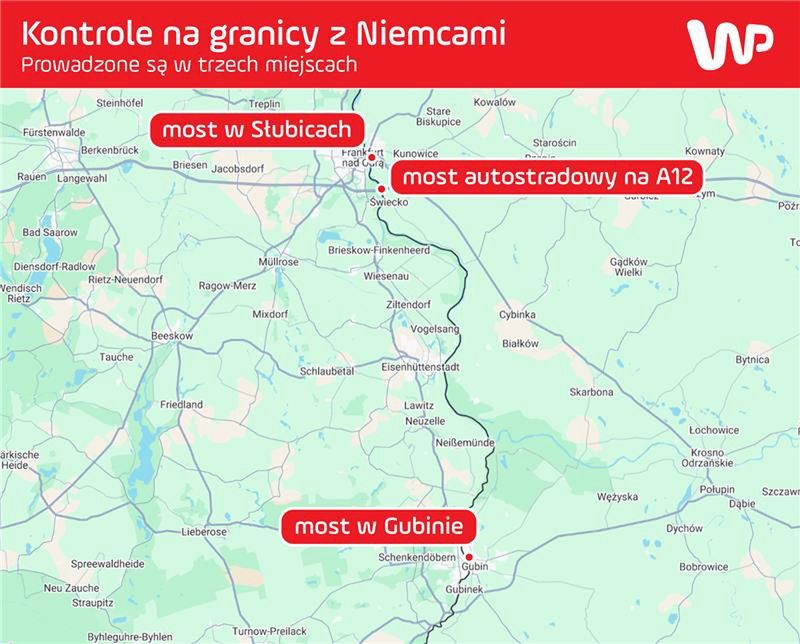 Kontrole na granicy z Niemcami