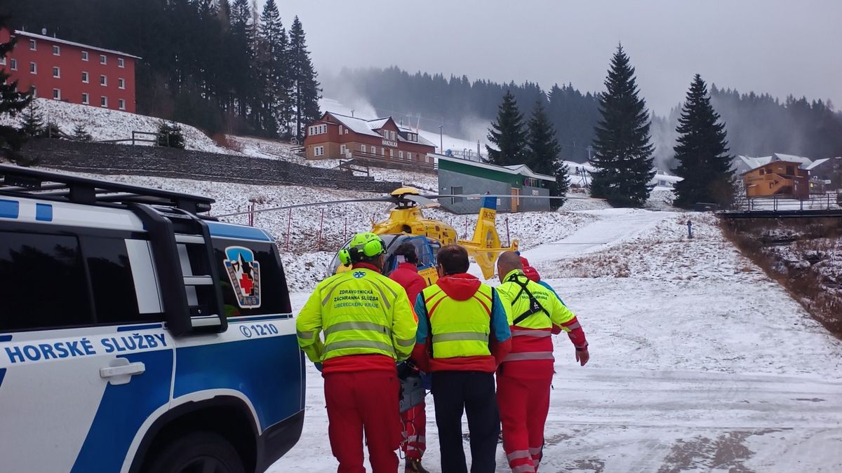 Akcja ratunkowa w Karkonoszach 