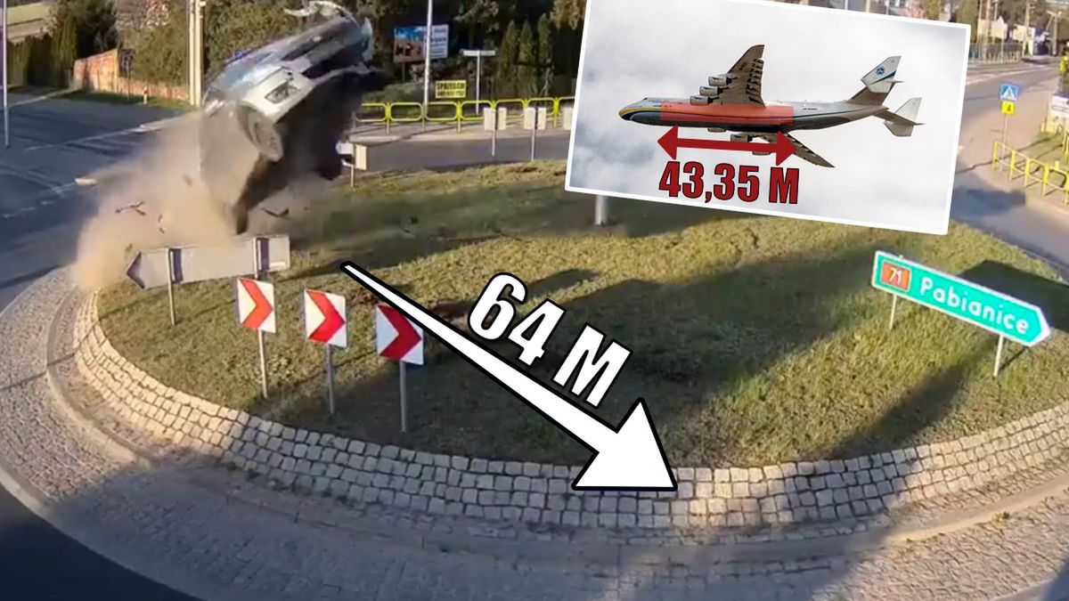 Piękne wybicie z progu, choć lądowanie było bolesne