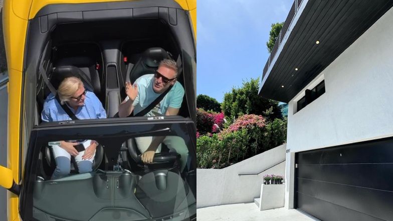 Krzysztof Gojdź pokazał swój dom w Hollywood