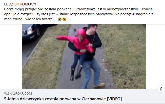 Fałszywe porwanie