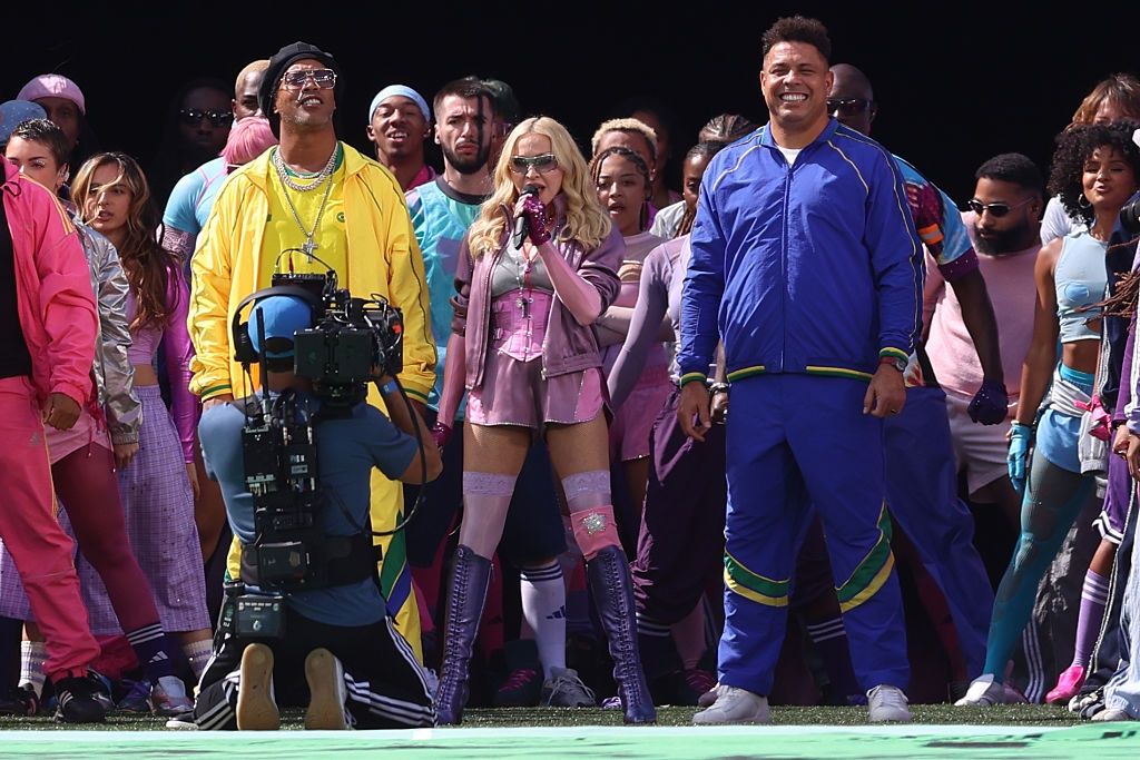 Ronaldinho, Madonna i Ronaldo Nazario