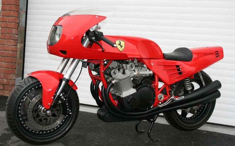 Motocykl Ferrari bez nabywcy