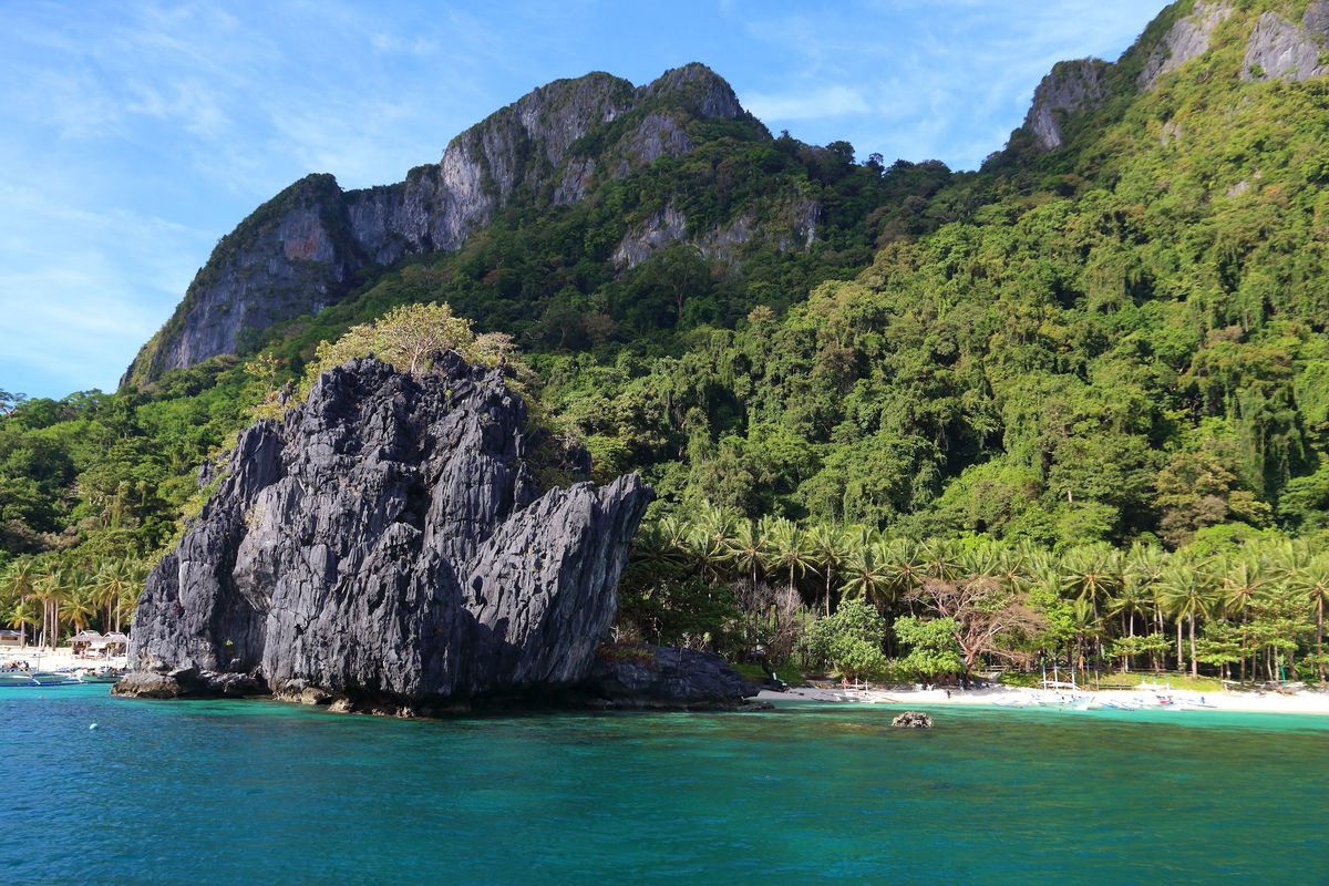 bajkowy krajobraz wyspy Palawan