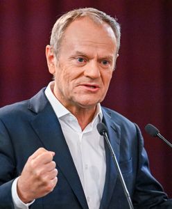 "Wzorcowy przykład tchórza". Tusk się nie hamował