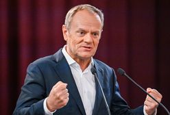 "Wzorcowy przykład tchórza". Tusk się nie hamował