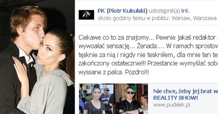 Kukulski o siostrze: "NIE TĘSKNIĘ ZA NIĄ i nigdy nie tęskniłem!"