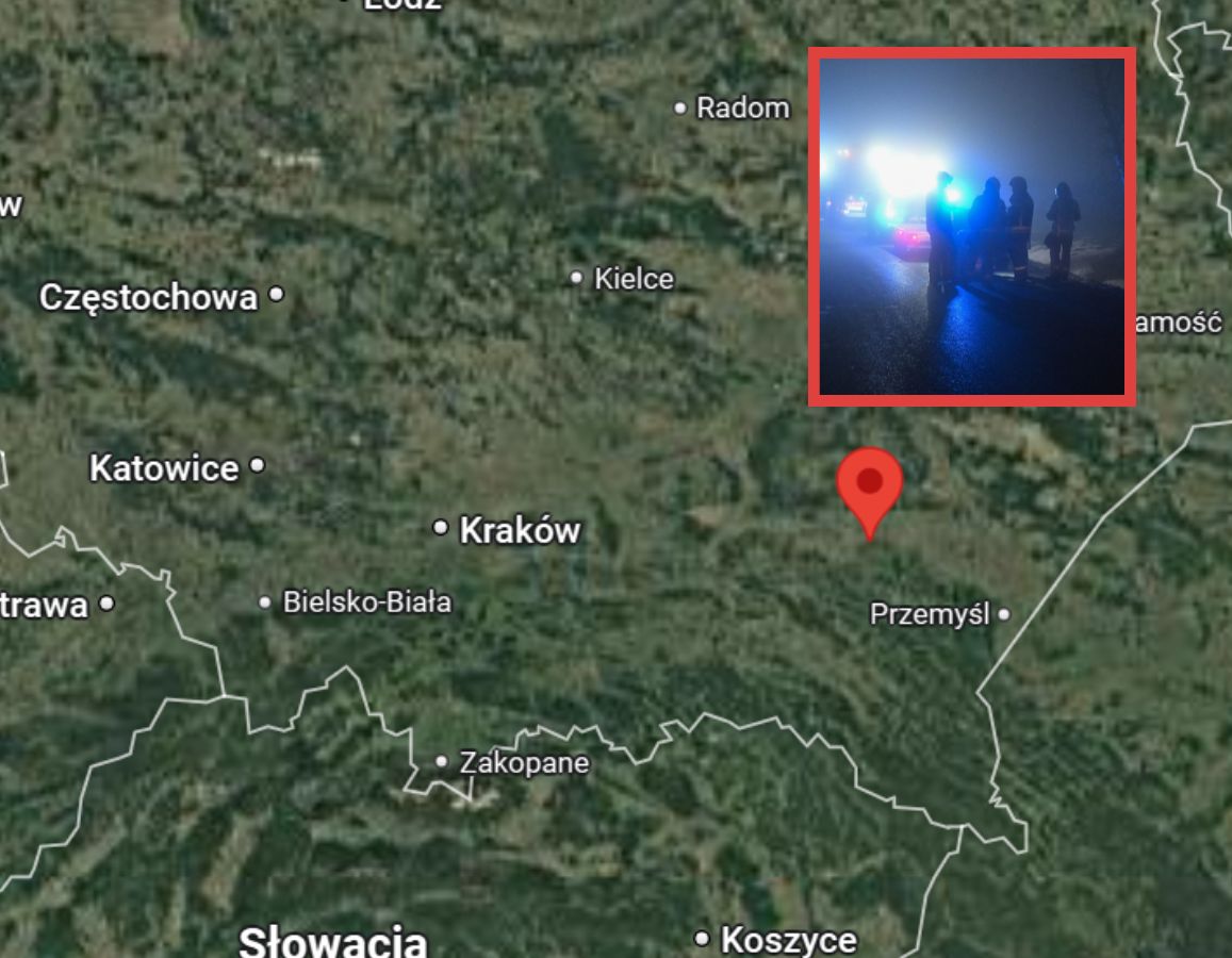 Katastrofa śmigłowca na Podkarpaciu. Nie żyją dwie osoby