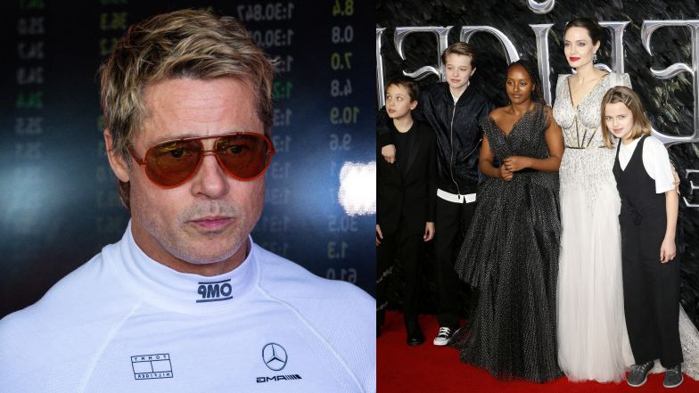 Brad Pitt has no contact with his children