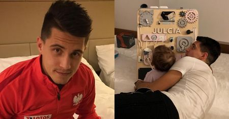 Bartosz Kapustka po raz pierwszy POKAZAŁ CÓRKĘ (FOTO)