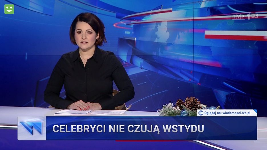 Kolejny materiał "Wiadomości" uderzający w zaszczepione gwiazdy