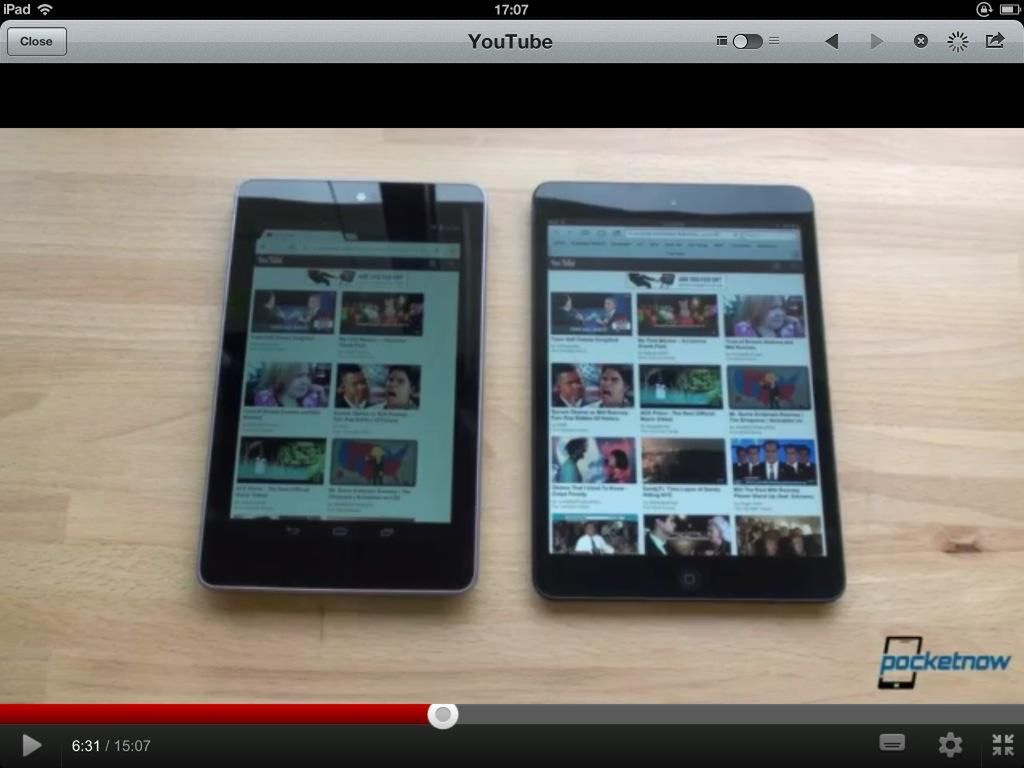 iPad Mini i Nexus 7 (fot. @mikeyziel)