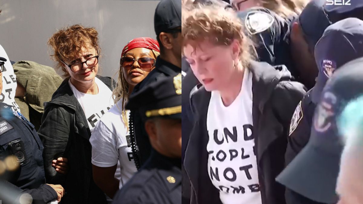 Susan Sarandon została aresztowana