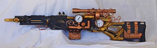 Steampunkowa snajperka domowej roboty - robi wrażenie! 6