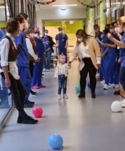 Mała Oliwia wygrała z rakiem. Wzruszający gest ekipy medycznej